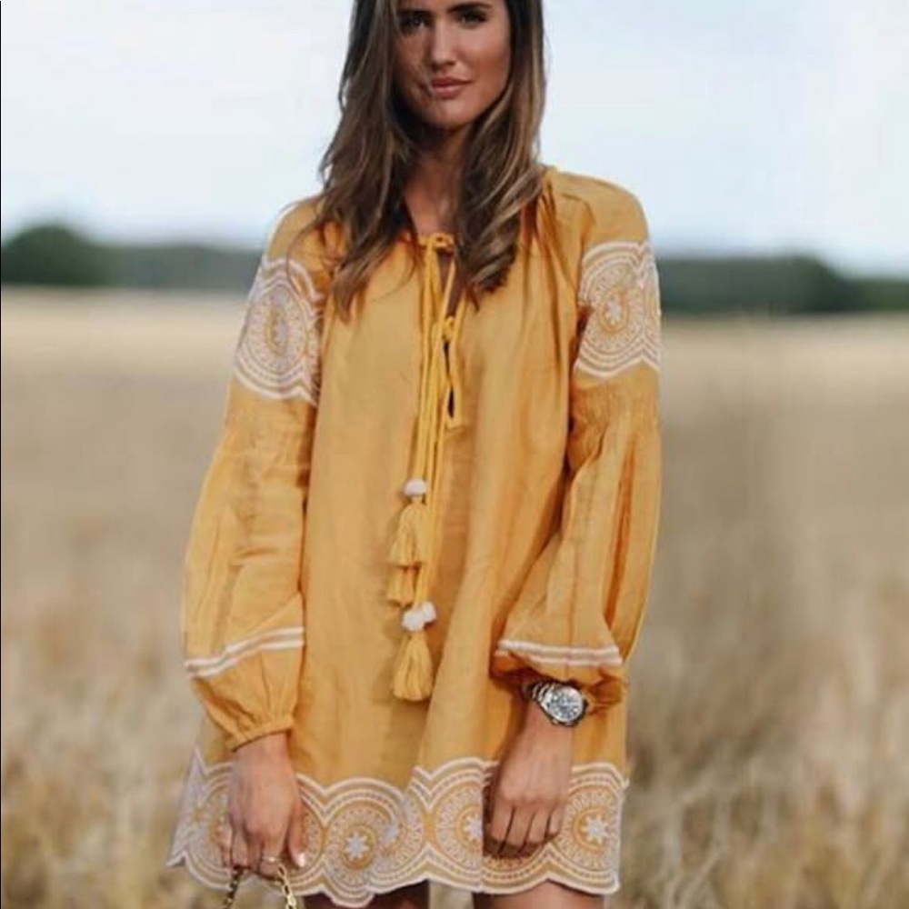 Boho hippie dress